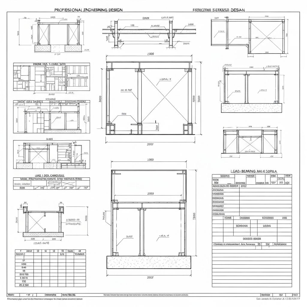 Structural engineering plans