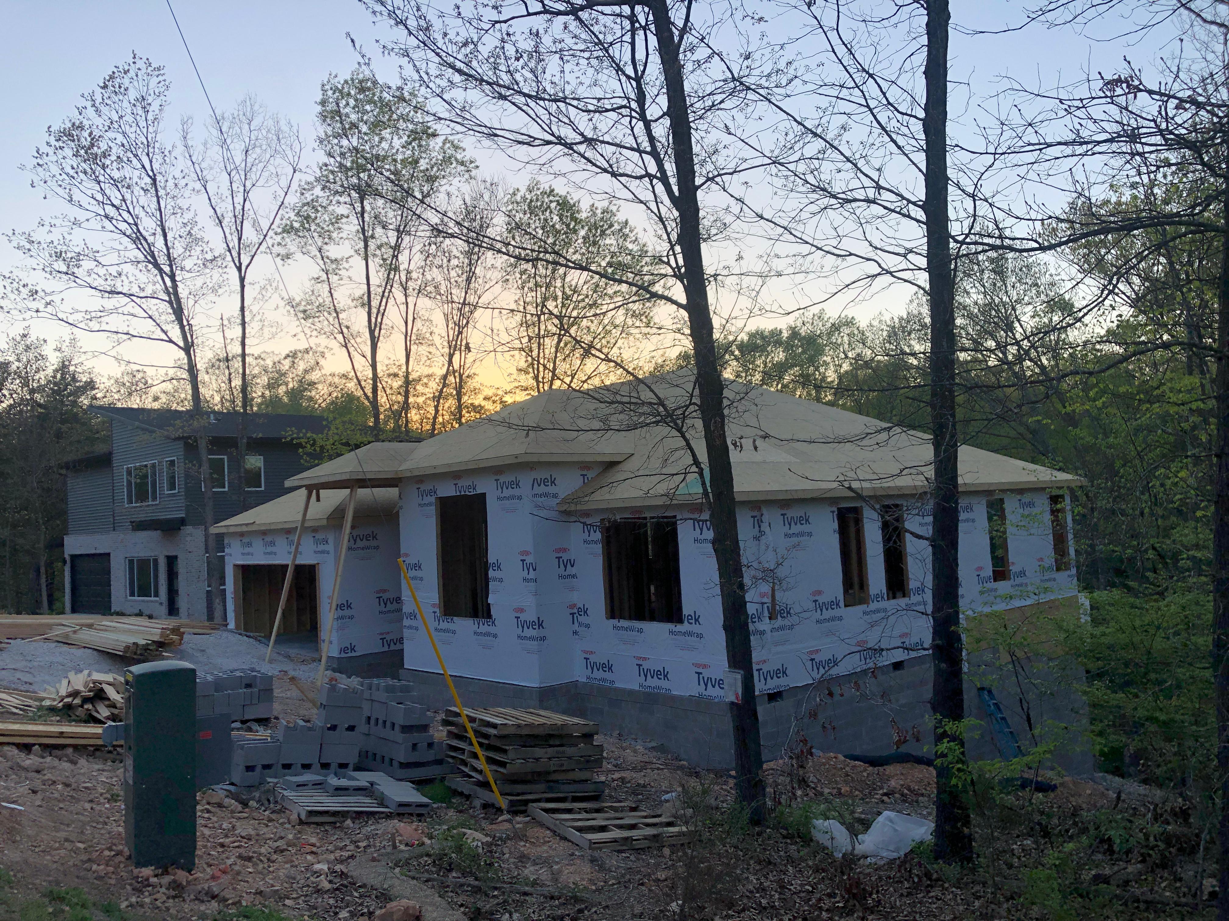Construction work in progress